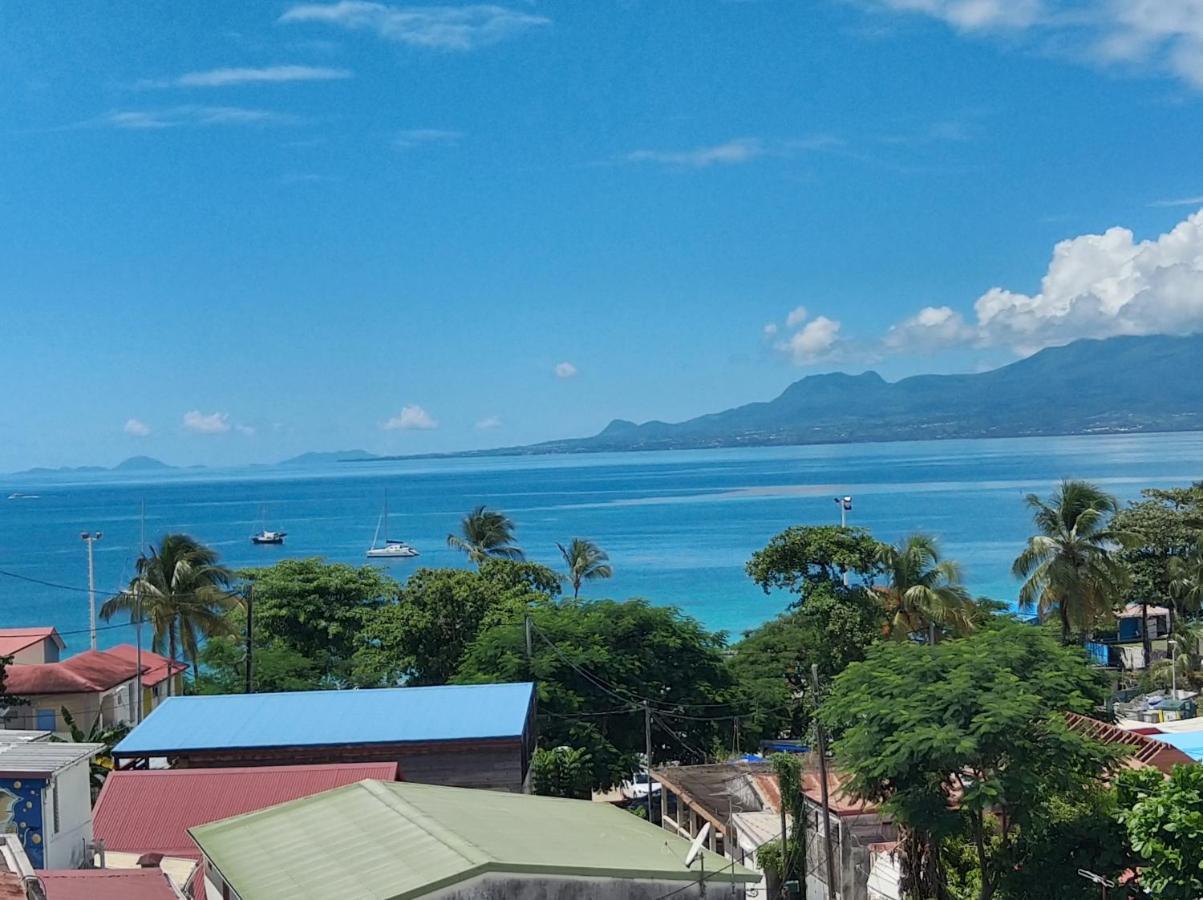 Appartement Vue Mer Et Montagne A 100M De La Plage Le Gosier  Kültér fotó