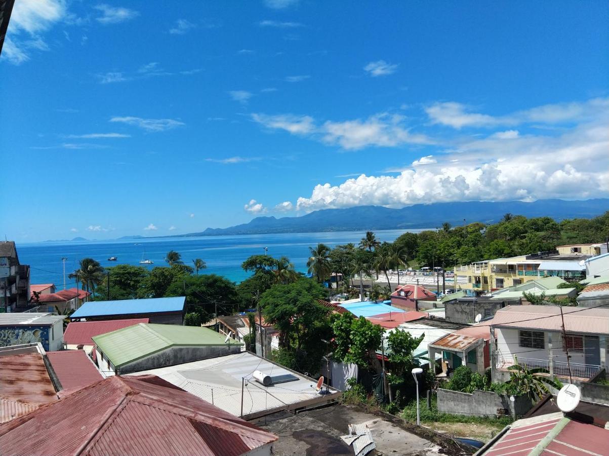 Appartement Vue Mer Et Montagne A 100M De La Plage Le Gosier  Kültér fotó